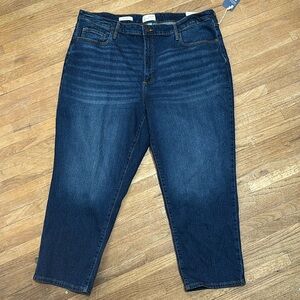 High rise slim jeans